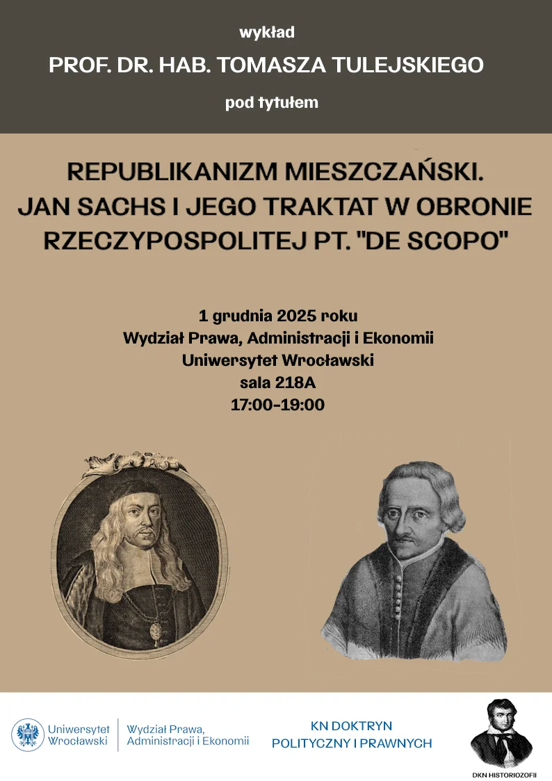 plakat prof. Tulejski