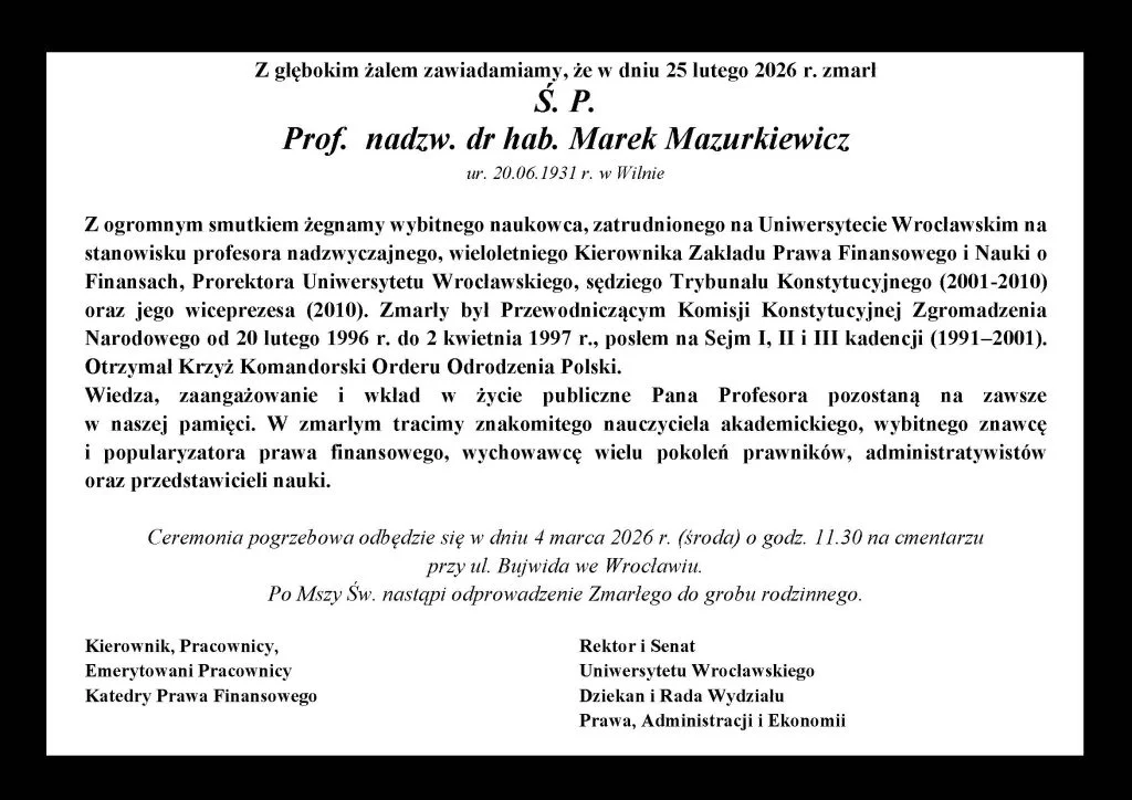nekrolog Mazurkiewicz 2