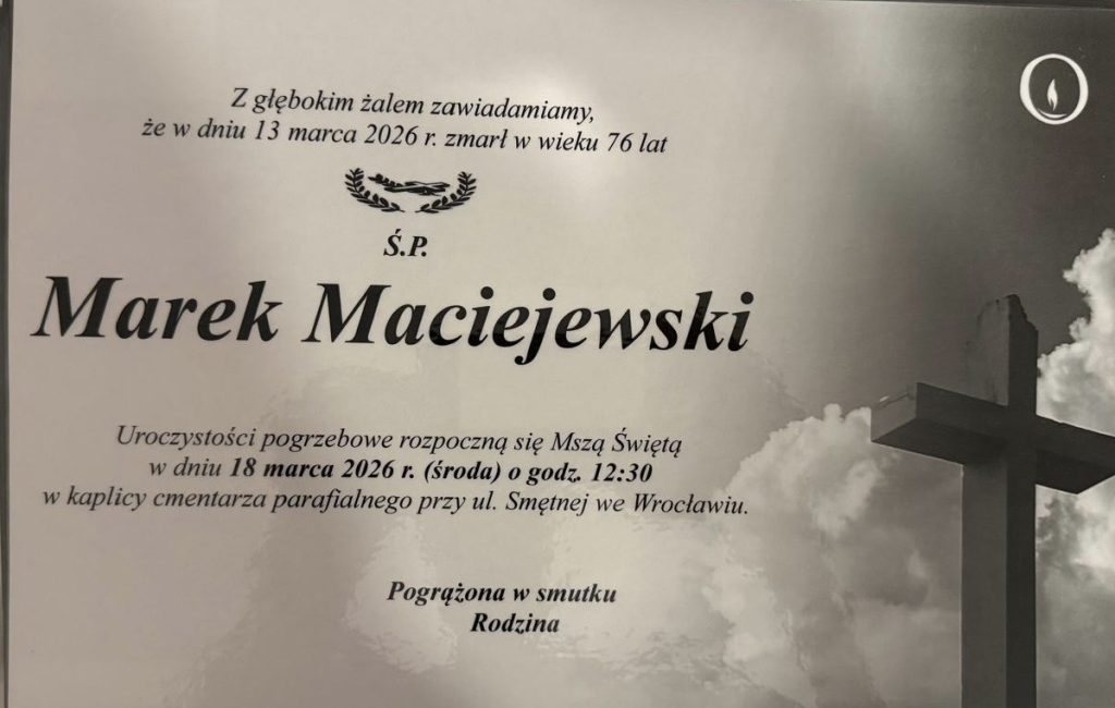 pogrzeb Maciejewski