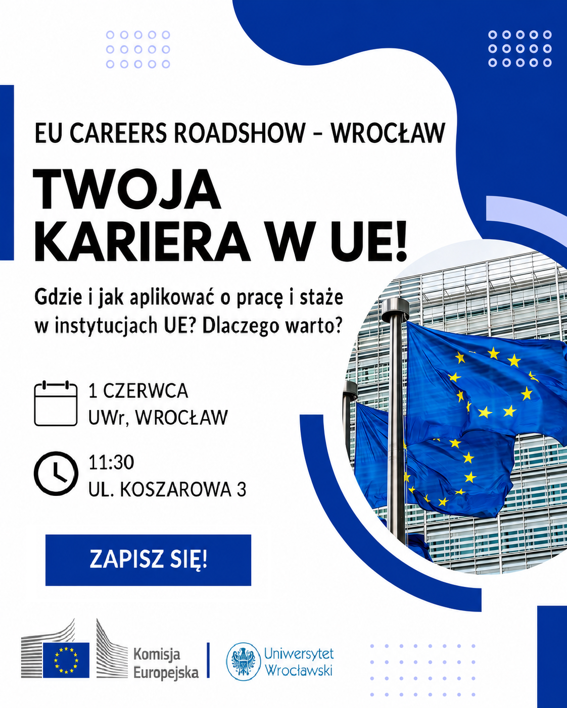 baner staże UE